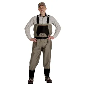 Caddis Mens Breathable Stockingfoot Waders - Large Tan