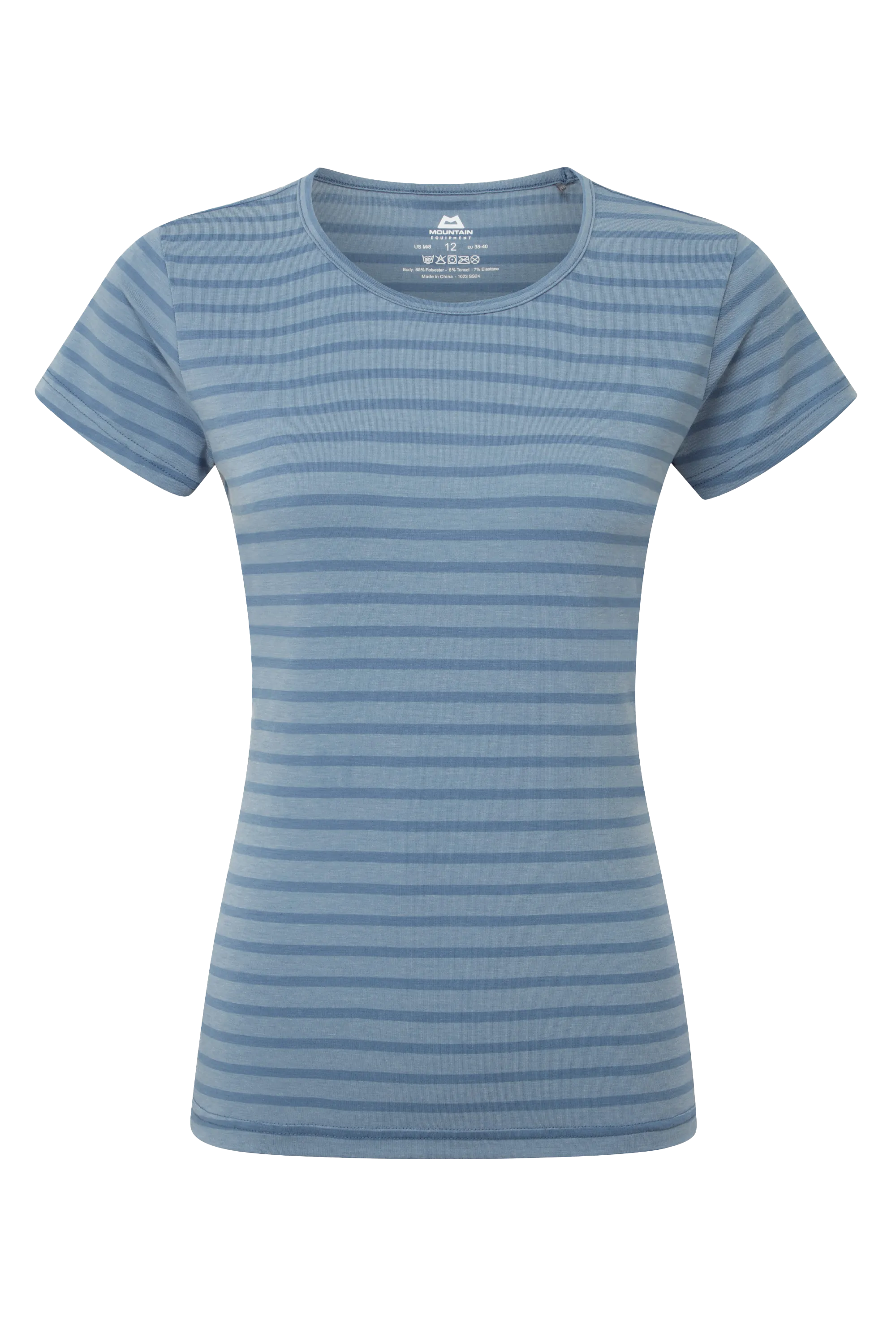 Groundup Stripe Womens Tee [ME-007393_SAMPLE]