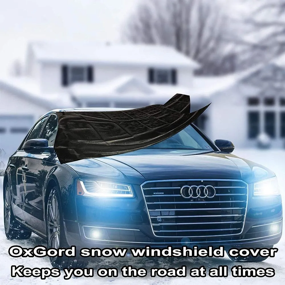 OxGord Windshield Snow Cover, Ice Wiper and Visor Protector