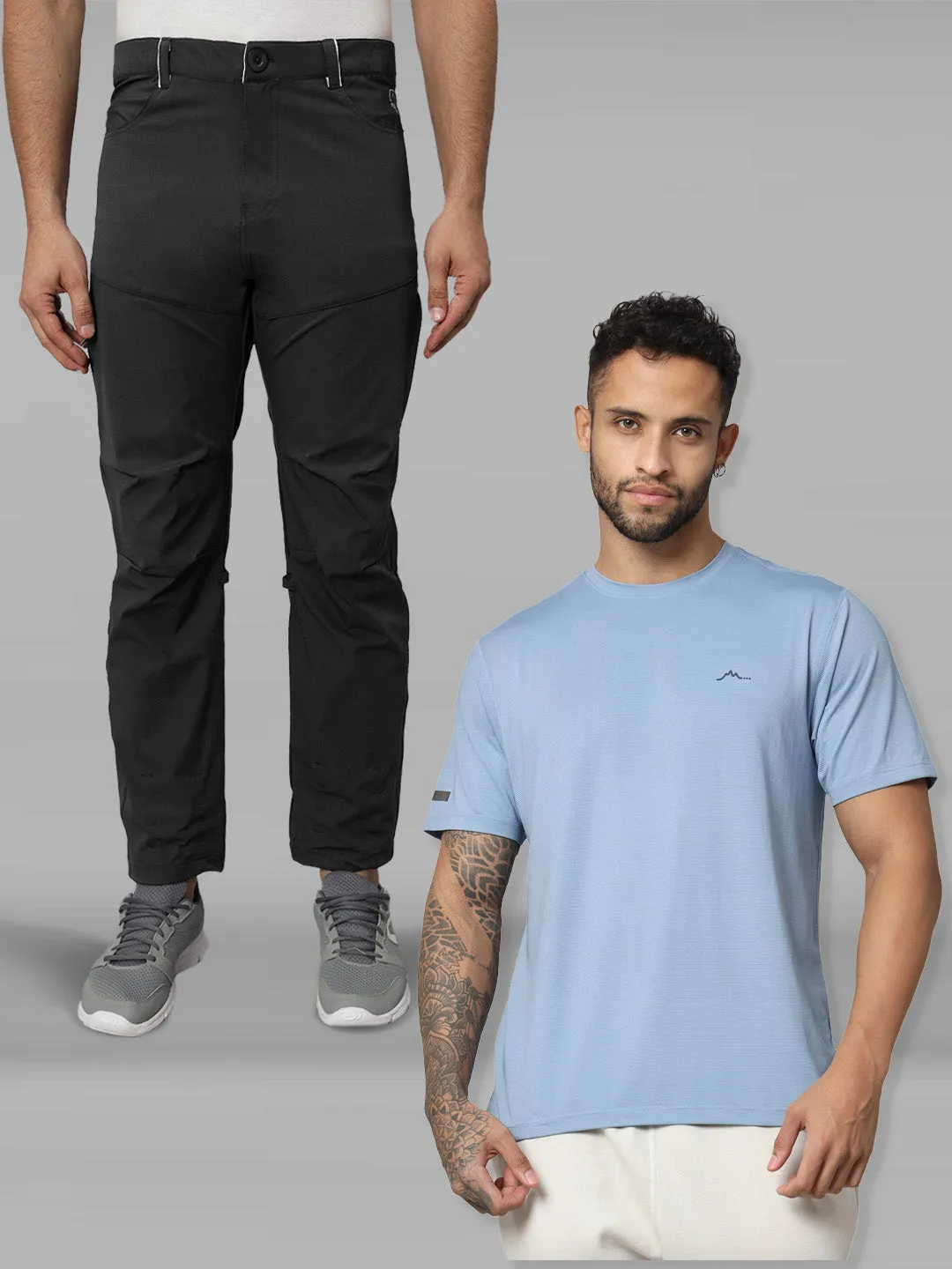 Tshirt and Pants Set for Trekking
