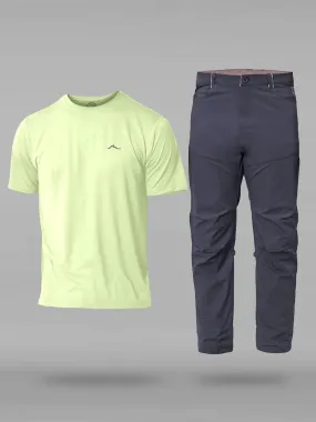 Tshirt and Pants Set for Trekking